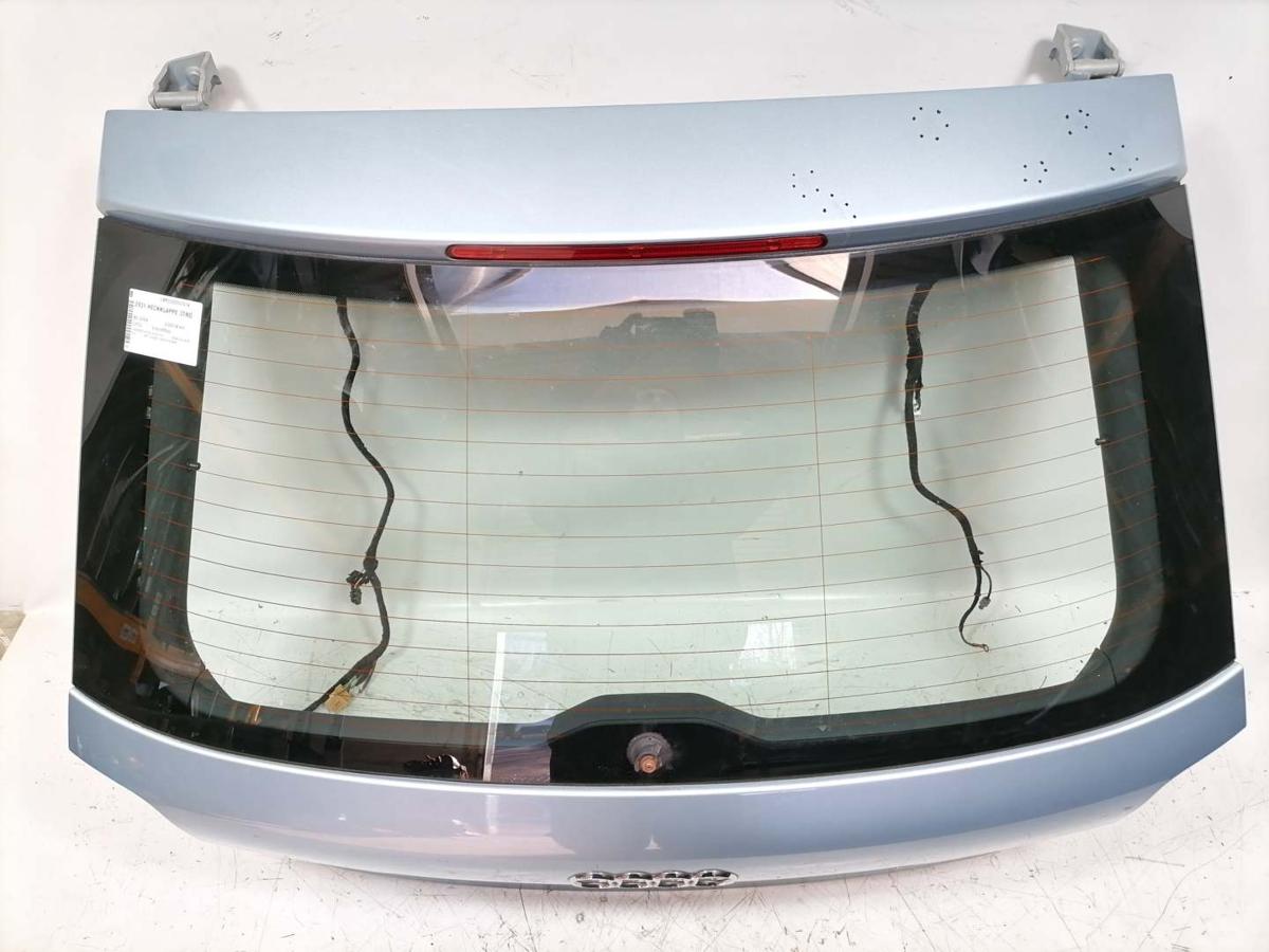 Audi A3 8P original Heckklappe mit Heckscheibe LY5J Liquidblau 3-T&uuml;rer Bj.2004